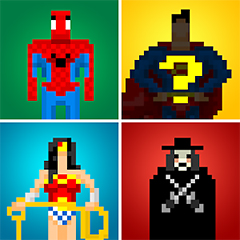 Guess the Pixel: Comics