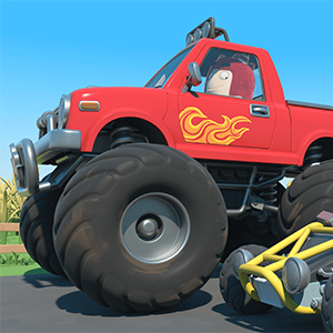 Oddbods Monster Truck